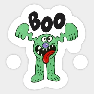 Boo3 Sticker